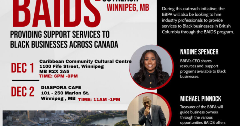 Black Business Outreach in Winnipeg