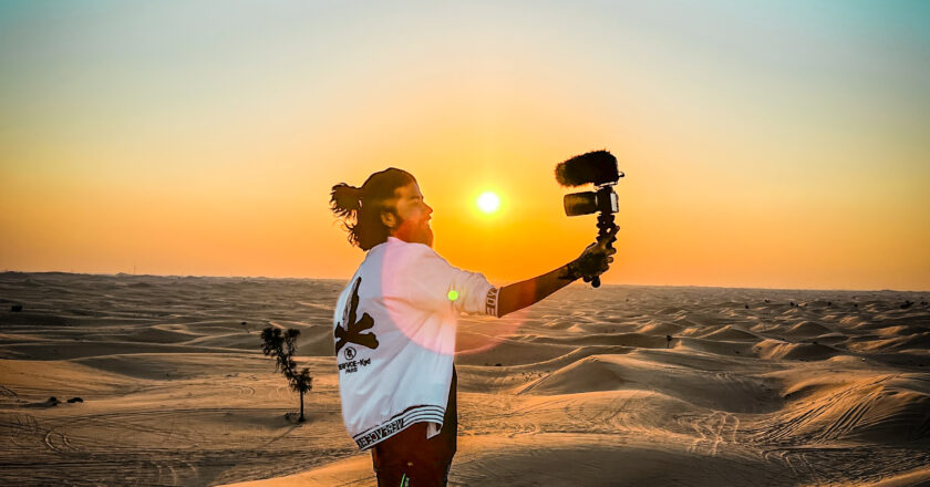 Anurag Dobhal is constantly on the move, creating content on his set of two wheels.