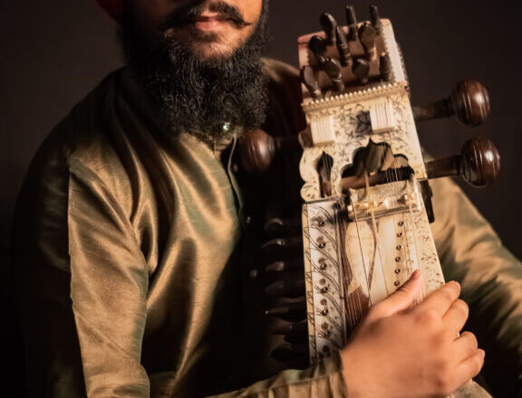 Sarangi player Satwinder Pal Singh has been touching hearts through the rhythms of strings.