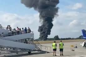 Chaos in the Skies: Southend Airport Closes After Fiery Plane Crash